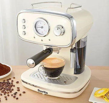 Retro Mini All-in-One Espresso Machine