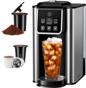 Single Serve Coffee Maker, Hot & Iced