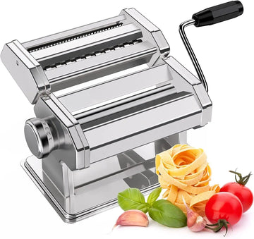 Stainless Steel Pasta Roller & Noodle Maker