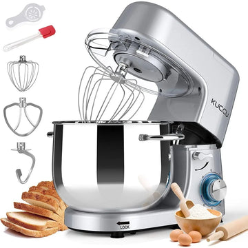 8.5QT 660W Stand Mixer with 6 Speeds & Pulse