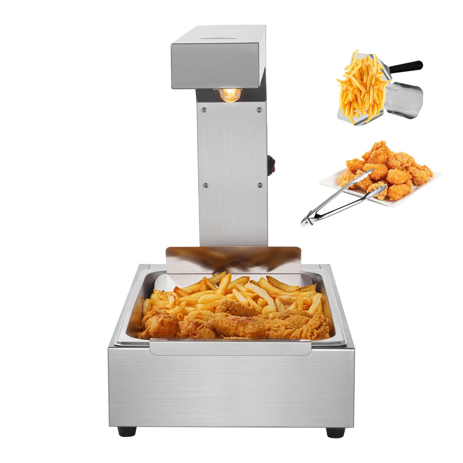 Electric French Fry Warmer & Heating Lamp