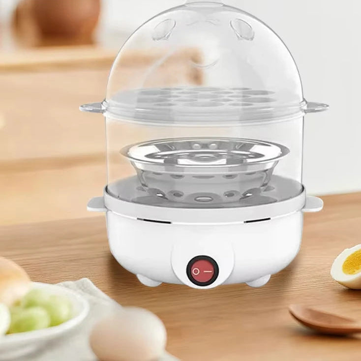 Double-Layer Multifunction Electric Egg Cooker